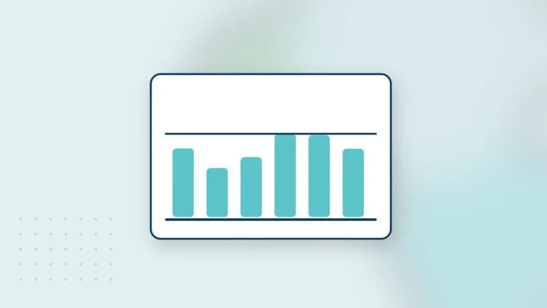 Illustration: a bar chart of test results with a limit line